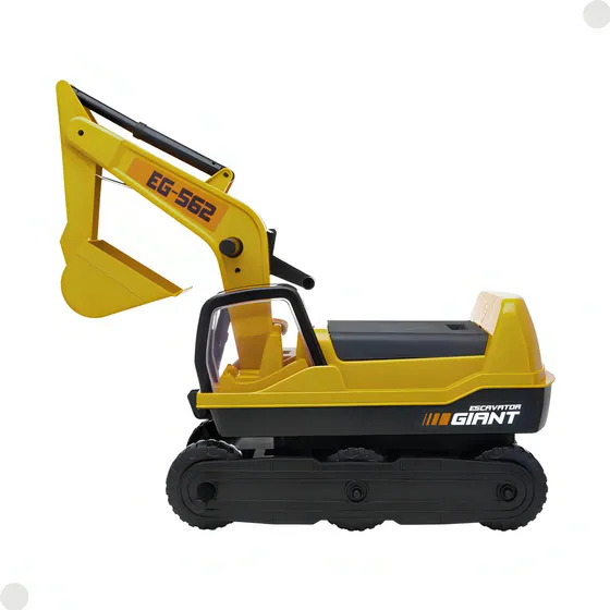 Escavadeira Gigante Giant Escavator Trator Amarelo 1784 Roma