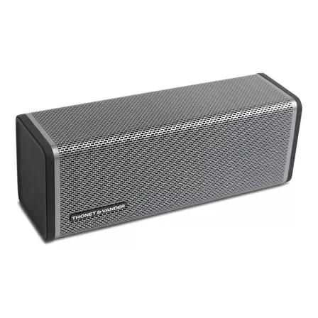 Parlantes Bluetooth Portatil Thonet Vander Frei Potenciado Color Gris