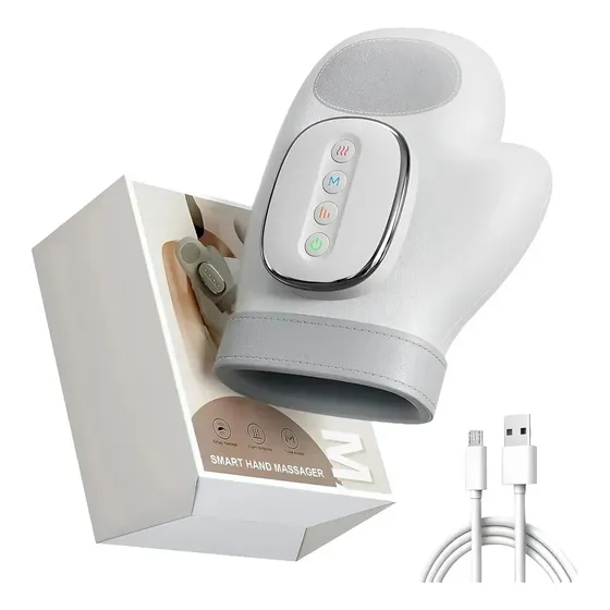 Novo Massageador De Mãos Com Calor E Compressão