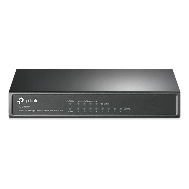SWITCH TP-LINK TL-SF1008P SWITCH POE SERIE 8-PORT