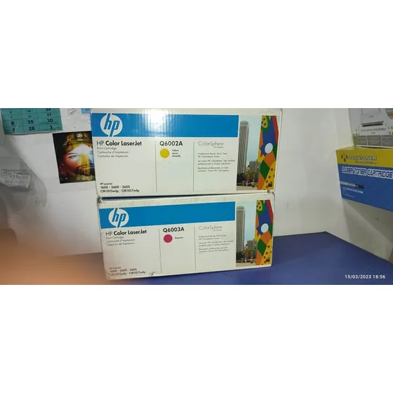Nuevo Original Toner Hp 124a Q6002a 1600 2600 2605 Caracas 