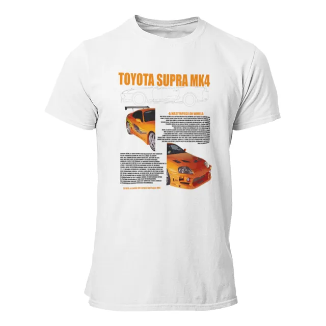 Camiseta Estampa Carro Toyota Supra Mk4 Motor Biturbo