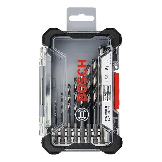 Punta 8 Mechas Acero  1/4 Bosch Impact Control