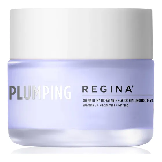 Crema Hidratante Regina Plumping Con Acido Hialuronico 0.5%