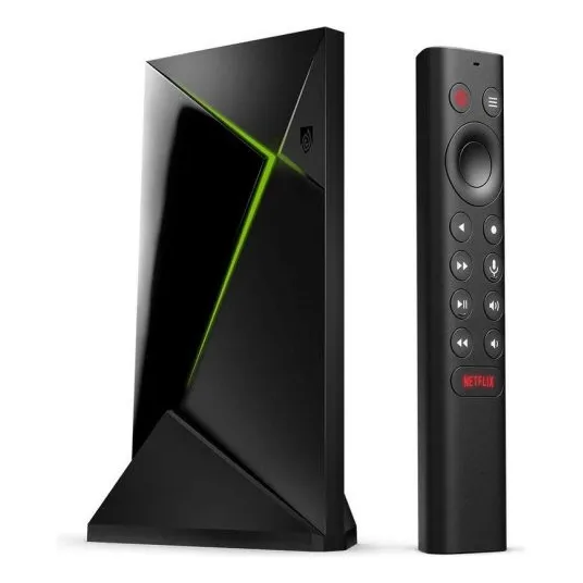 Tv box Nvidia Shield TV Pro Versión 4K 2019 P2897 de voz 2.ª generación 4K 16GB negro con 3GB de memoria RAM