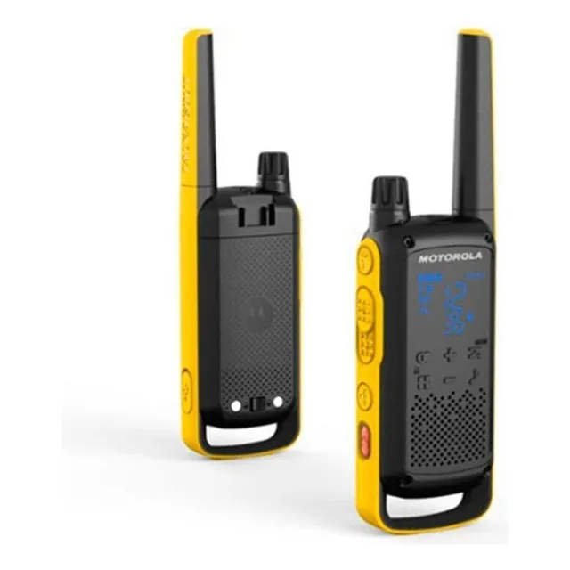 Radio Telefono De Comunicación Motorola Kit X2 Color Negro