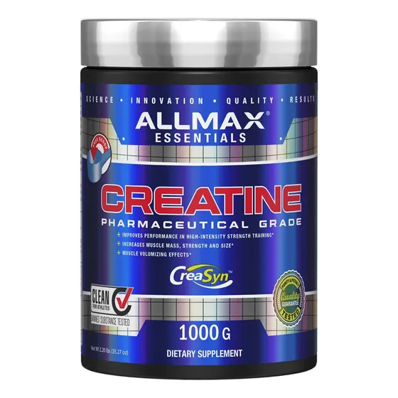 Suplemento Allmax Essentials Creatina En Polvo De 1000 G