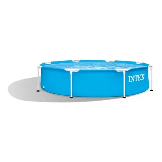 Pileta Estructural De Lona Redonda Intex 244x51 Cm 1828 Lts
