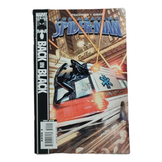 2007 Comic The Amazing Spiderman Back In Black