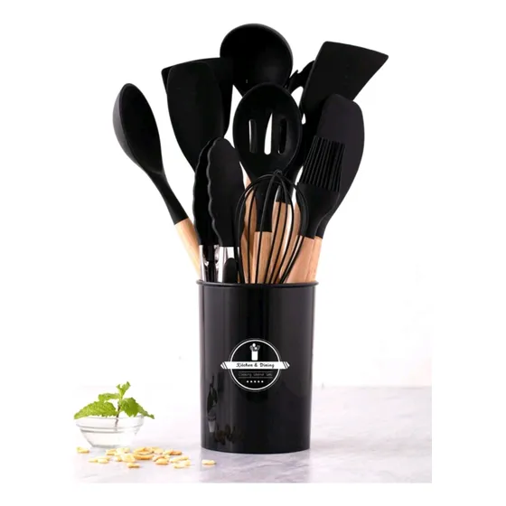 Utensilios De Cocina De Silicona Set De 12 Pzas 