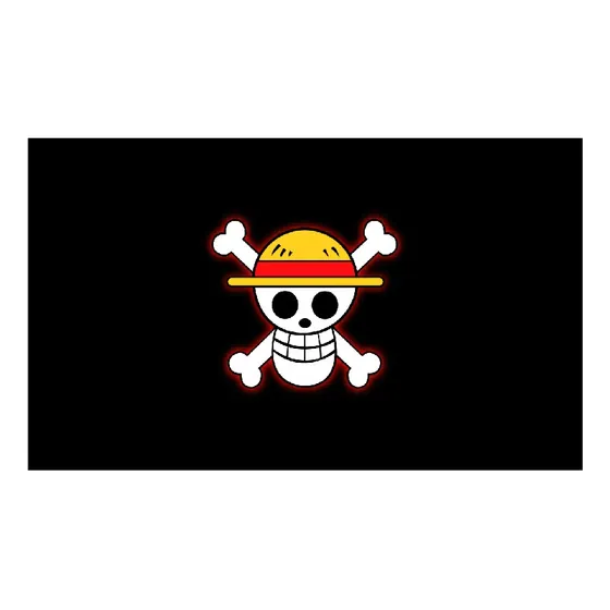 Vinilos Decorativos One Piece Bandera Pirata - 1mx60cm  