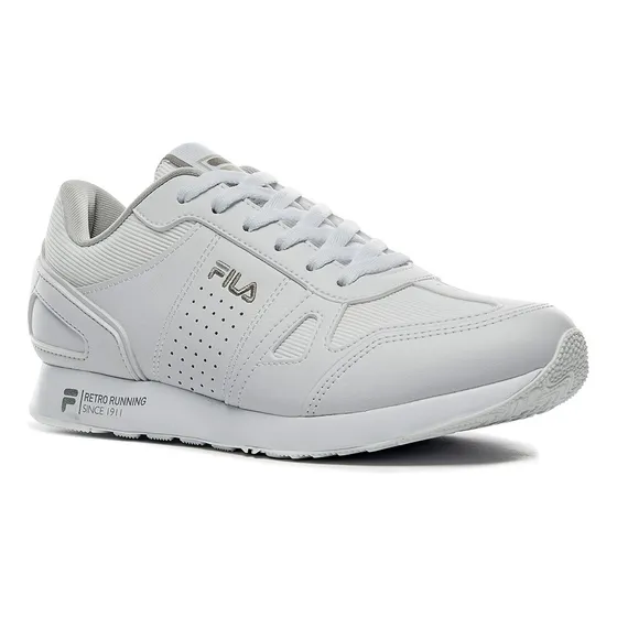 Fila Zapatilla Classic Runner Sl Femenino- Blanco/plata/cinz