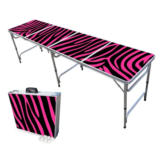 Mesa De Beer Pong 8 Pies - Partypong, Plegable, Modelo Base