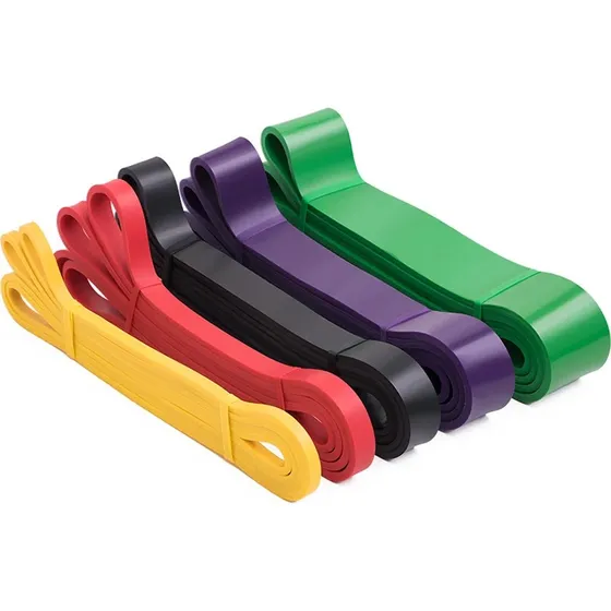 Kit 5 Bandas Elasticas Resistencia Dominadas Asistencia Gym