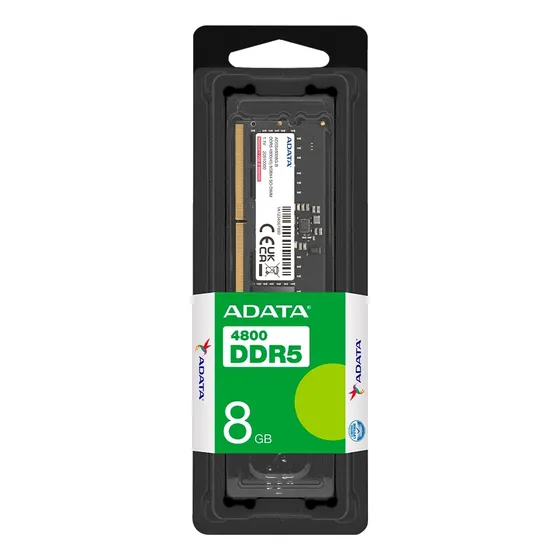 Memória Para Notebook Adata 8gb Ddr5 4800mhz Ad5s48008g-s