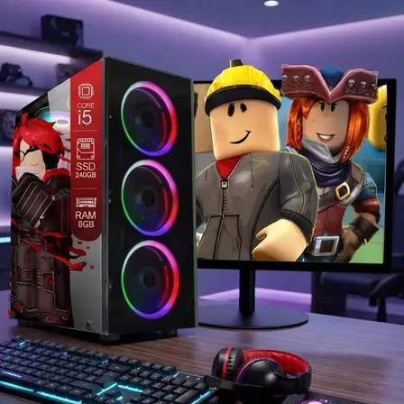 Computador Pc Gamer Completo Tob Intel Core I5 Ssd 240gb 8gb 240 Gb 8 Gb Integrado