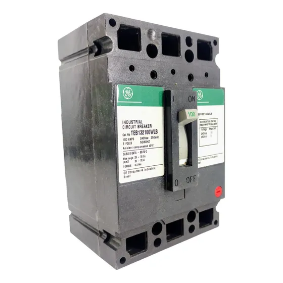 Breaker Teb 3x100 Amp General Electric Tienda Fisica