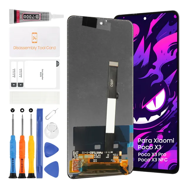 Para Xiaomi Poco X3 /x3 Pro /x3 Nfc Pantalla Táctil Lcd 
