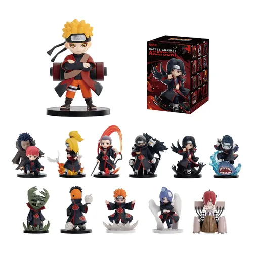 Naruto Shippuden Action Figure Kit Com 6 Bonecos | MercadoLivre