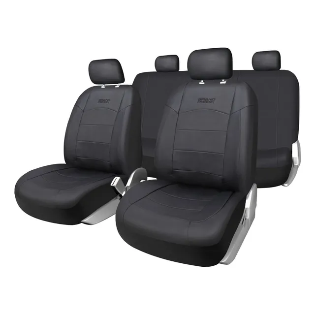 Funda Cubre Asiento Para Auto Universal Ecocuero Grand Prix