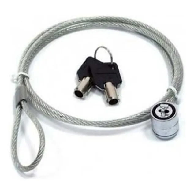 Candado Para Ranura Tipo K Para Laptops Pc All-in-one Xbox Tv Y Monitores Cable De Acero Y 2 Llaves