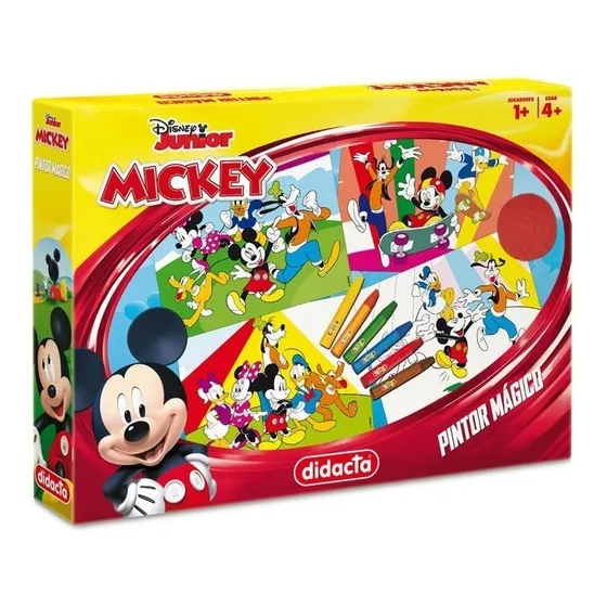 Pintor Mágico Mickey Juego Para Pintar Disney Junior Didacta