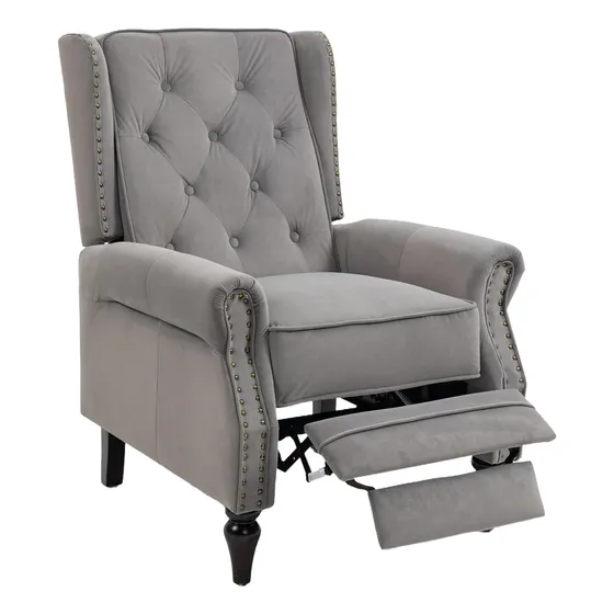 Silla Reclinabl Ajustabl Reclinable Moderna Reposapie Sofa