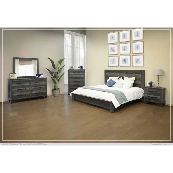 Recámara Completa Loft King Sizes. Dess Muebles *