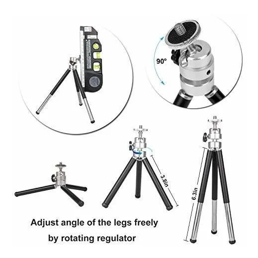 Regla Cinta Metrica Multiuso Nivel Laser 8 Pie Ajustable