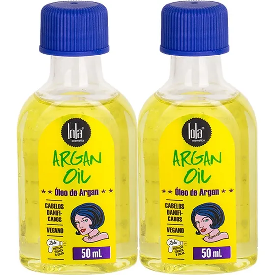 Óleo De Argan Lola Cosmetics Argan Oil 2 Itens