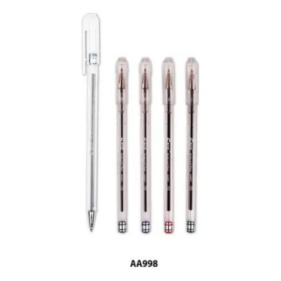 Boligrafos Beifa Color Rojo Ball Point Caja X 12und
