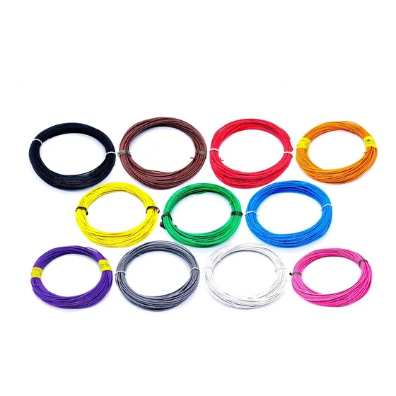2 Fios Cabinho Flexível Cobre 0,75mm Rolos Com 25m - Cores