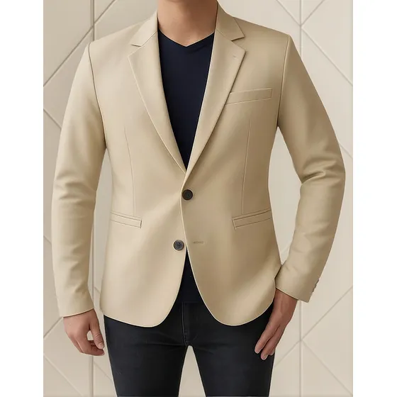 Bleiser En Punto Roma, Gabán O Chaqueta Para Hombre
