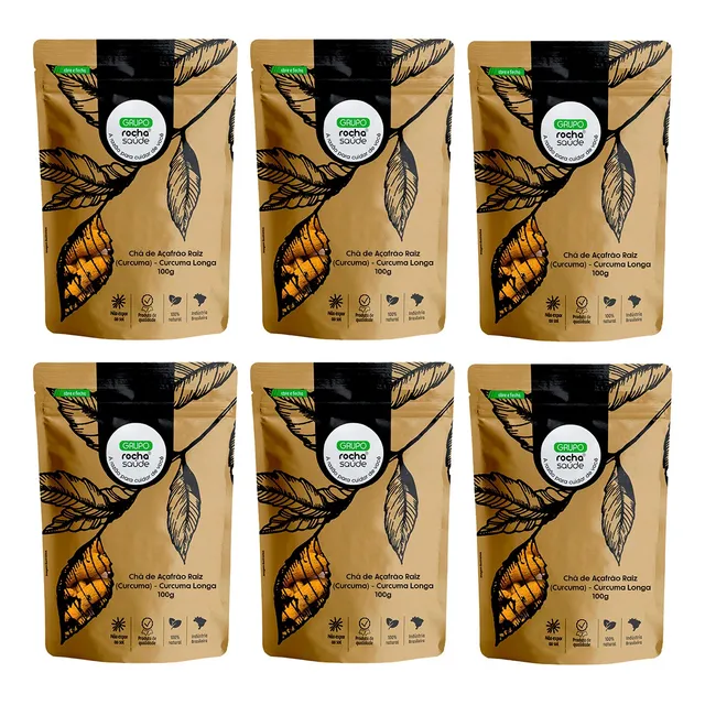 Kit 6 Chá De Sabugueiro - Sambucus Nigra  L. Saboroso - 50g 