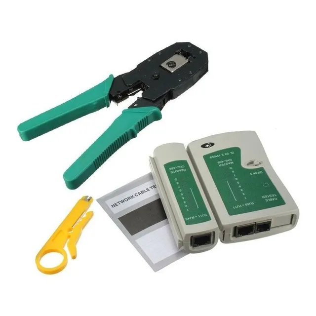 Alicate Crimpeador Cable De Red Y Testeador De Red En Lince