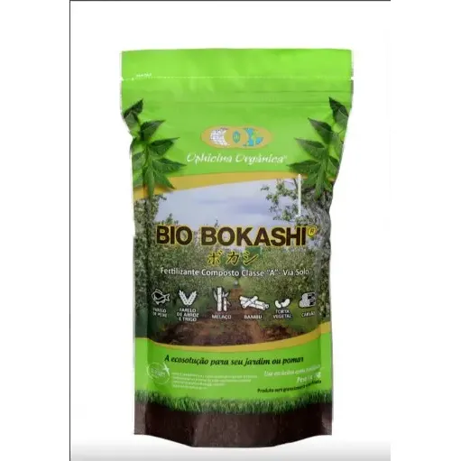Fertilizante Orgânico Composto Bio Bokashi Farelado 1kg