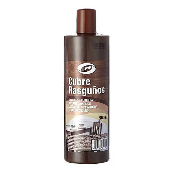 Cubre Rasguños Lps Brillo Cubre Imperfecciones Madera Oscura