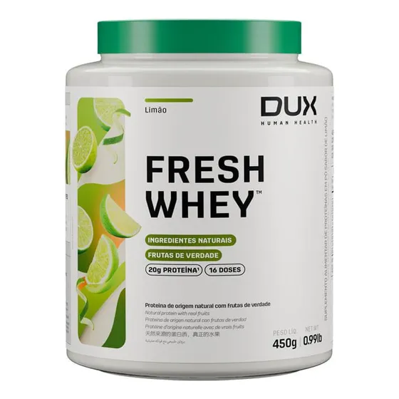 Freshwhey Limão - Pote 450g Sabor Limão