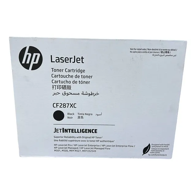 Tóner HP Cf287xc Negro Color de Tinta Negro