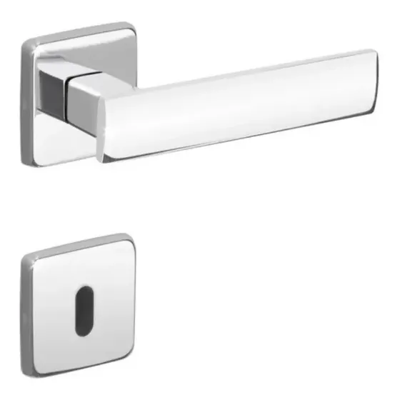 Fechadura Interna Quarto Metro Light Maq. 55mm Cromado Imab Cor Cromada