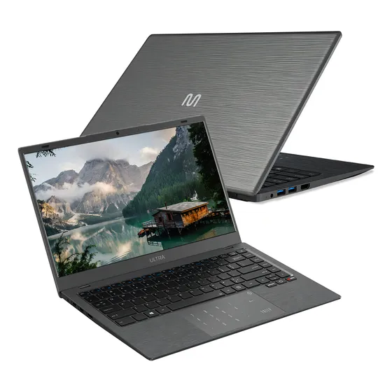 Notebook Ultra Windows 11 Home 15.6 Pol 4gb 120gb - Ub490 Cor Cinza