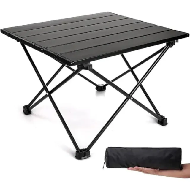 Pequeña Mesa De Camping Plegable Portátil Para Uso En Exteri