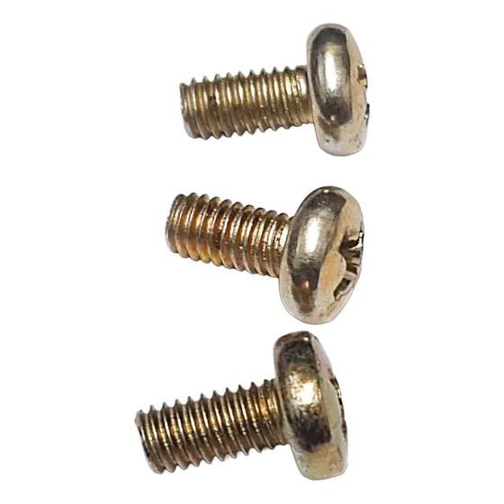 Parafuso Cabeça Panela Phillips M4 X 8mm Com 100 Peças