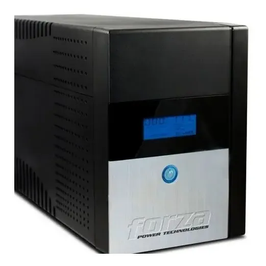 Ups Forza Regulador Voltaje 1500va 840w 4 Tomas Fx-1500lcd-c Color Negro | Cuotas sin interés