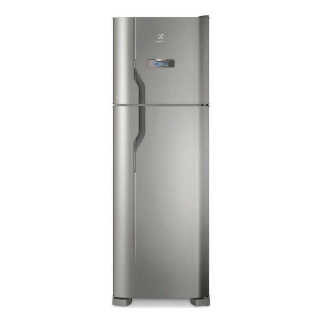 Refrigerador Frost Free Inox 371l Electrolux Dfx41 220v Refrigerador Frost Free Inox 371l Electrolux Dfx41 220v