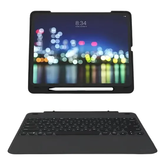 Teclado Zagg 12.9 , Slim Book Go Color Negro