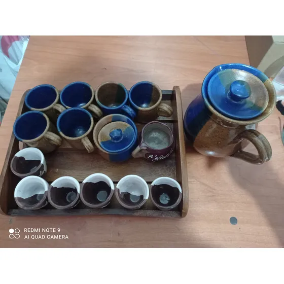 Juego De Tazas De Café Completo De Merida De Seis Tazas