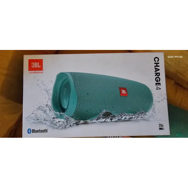 Parlante Jbl Charge 4 Azul Al Mejor Precio Calidad 100% Agua