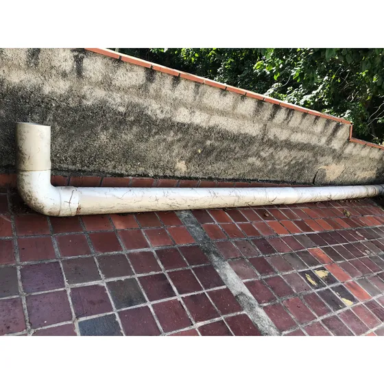 Tubo Aguas Negras Pvc 8 Pulgadas De 6 Metros Más Codo 