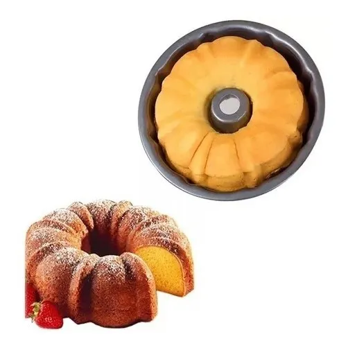 Set 3 Moldes Bundt Flanera Queque Bizcocho Jalea Hueco Ondul